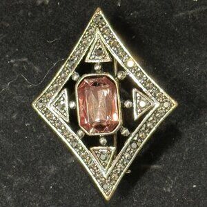 Vintage - Silver tone brooch